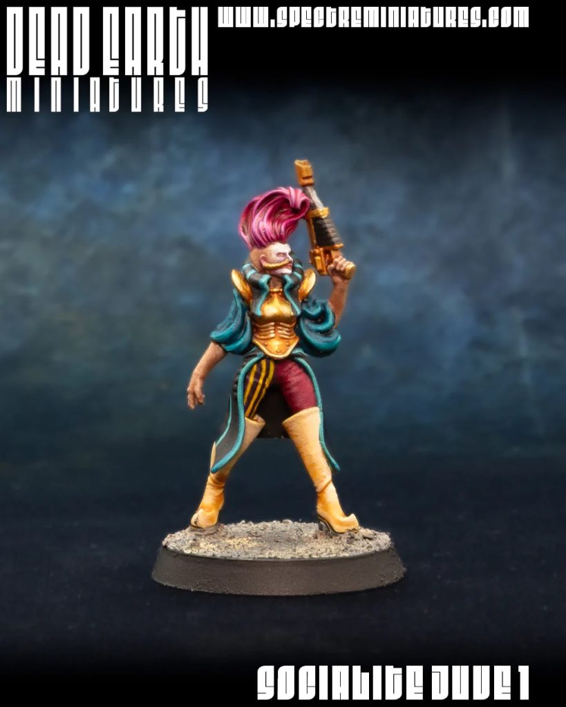 Socialite Juve 1 - Dead Earth Miniatures