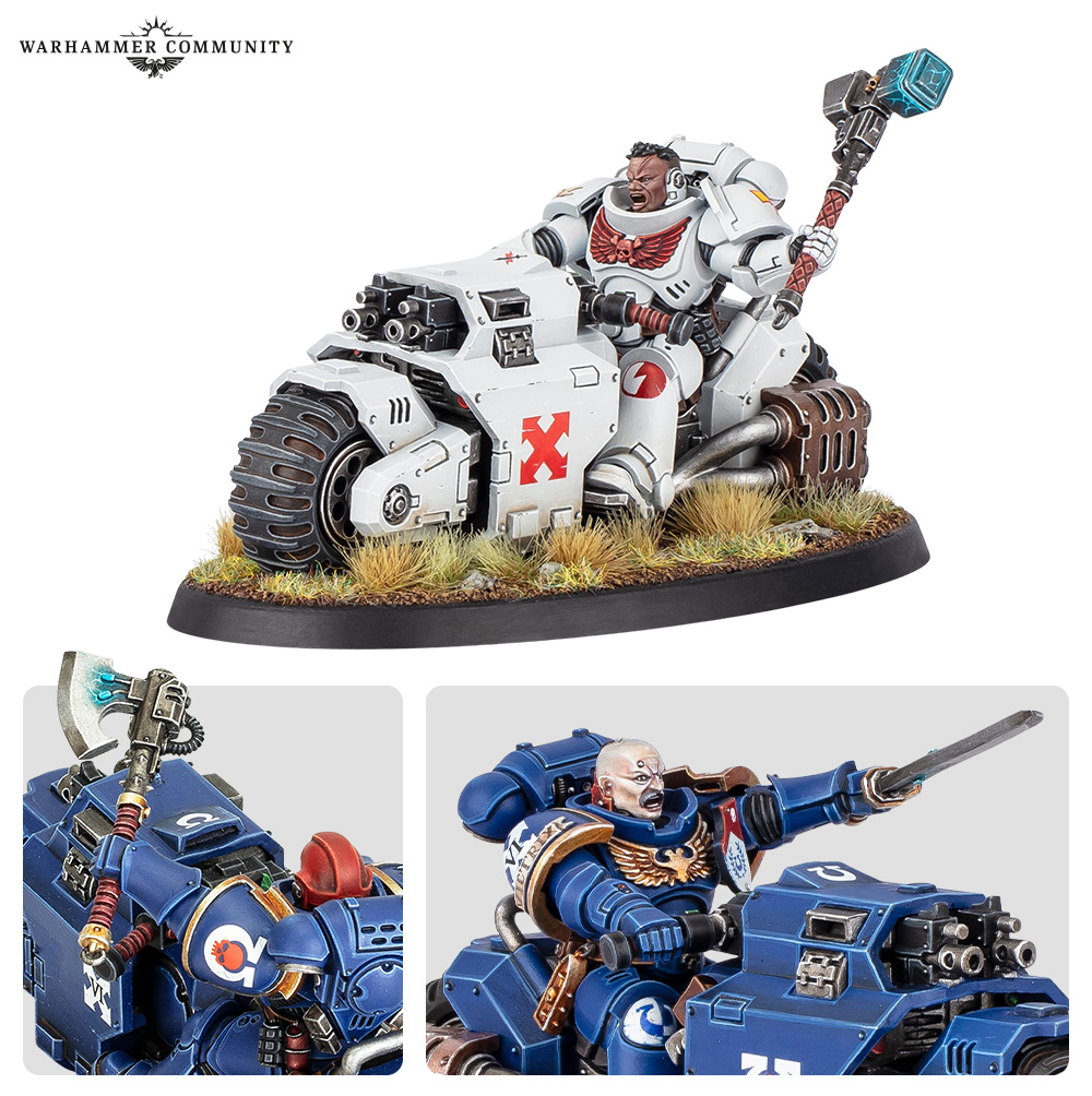 Space marine Outriders Options - Warhammer 40K