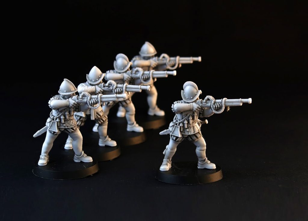Spanish Handgunners Firing #1 - Brother Vinni