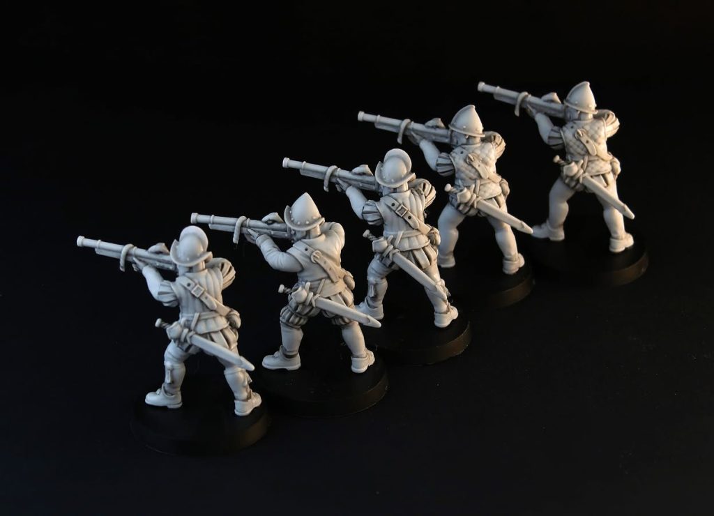 Spanish Handgunners Firing #2 - Brother Vinni
