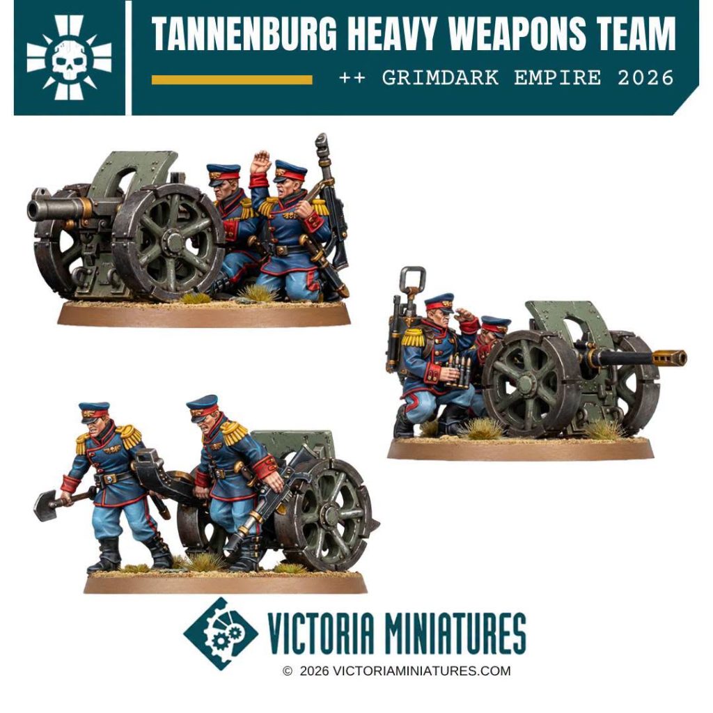 Tannenburg Heavy Weapons Team - Group - Victoria Miniatures