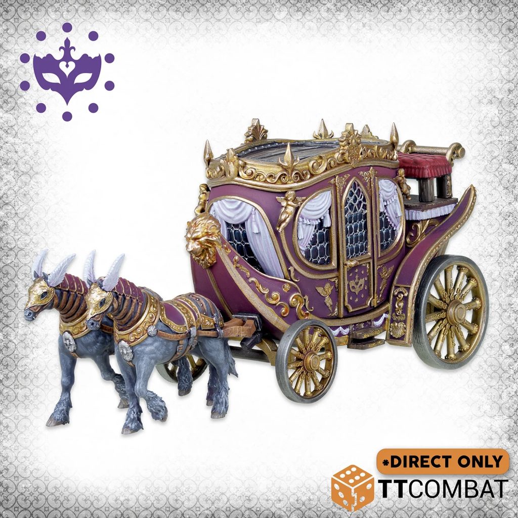 Venetian Carriage - Carnevale