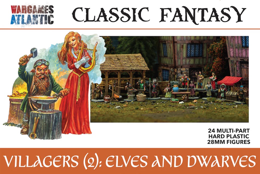 Villagers - Elves & Dwarves - Wargames Atlantic