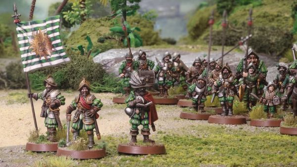 Medbury Miniatures Bring Cesaro’s Conquistadors To Kickstarter
