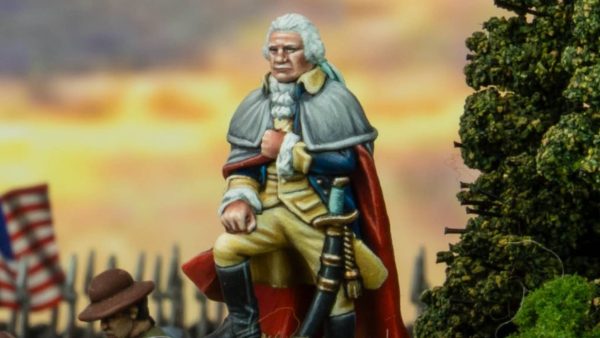 Remember Revolution! TINY George Washington From Warlord Games