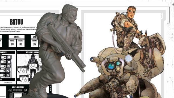 Mantic Games Unveils First Ghost in the Shell RPG Miniatures Ahead of BackerKit Campaign