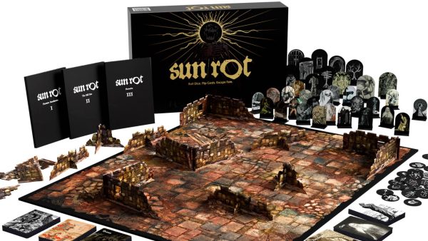 Dive Into New Grimdark Cooperative Board Game, Sun Rot!