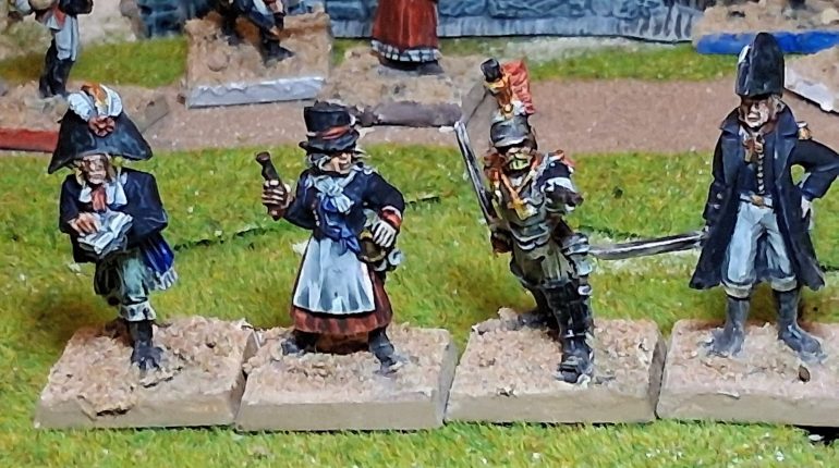 The actual Silver Bayonet Units , Spanish and French