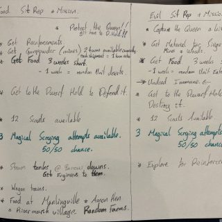 Part two of campaign snippets.