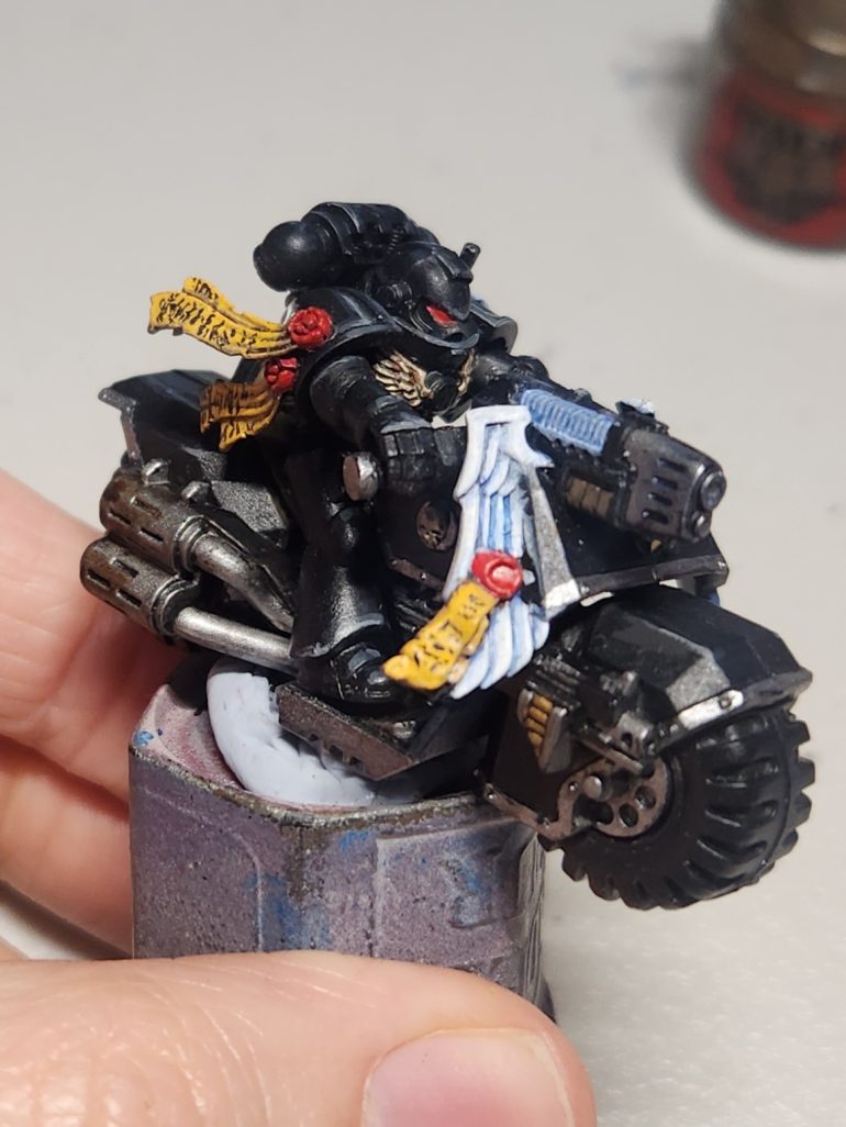 Ravenwing Biker with Plasmagun 