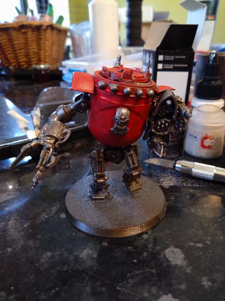 Sadly my father just passed away, so threw myself into something creative that demands more attention and imagination than just a simple paint job.
