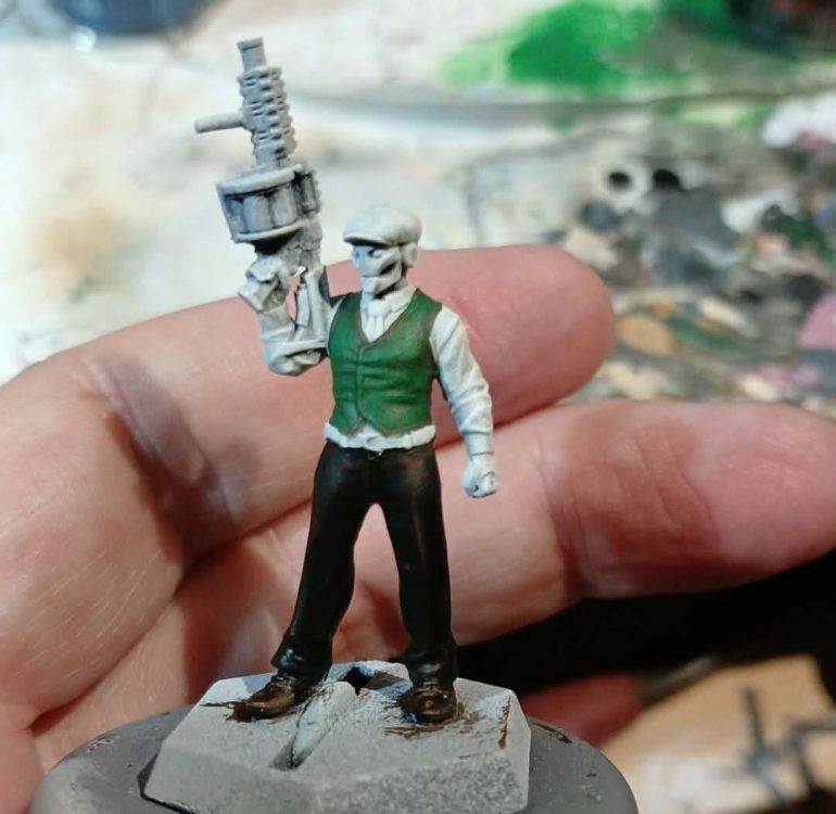 Robot crew member.  PK BL1-ND-R Bot