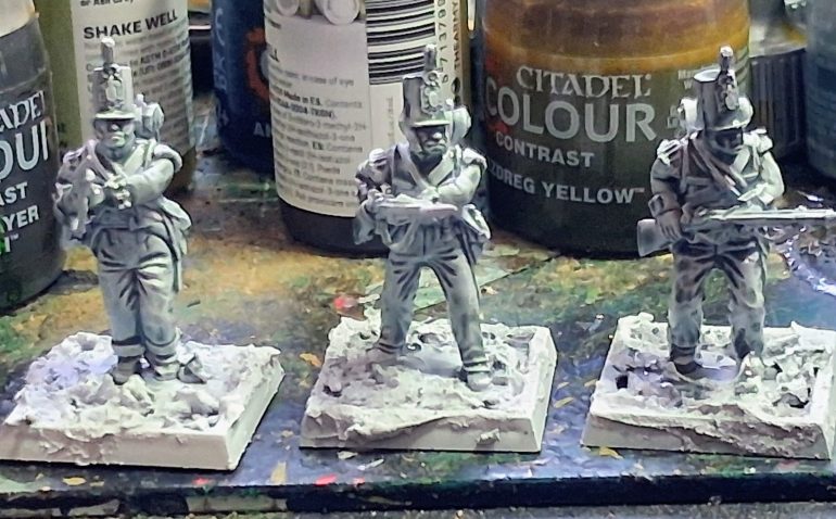 Victix British Penninsular Flank company after all over apothacary white coat
