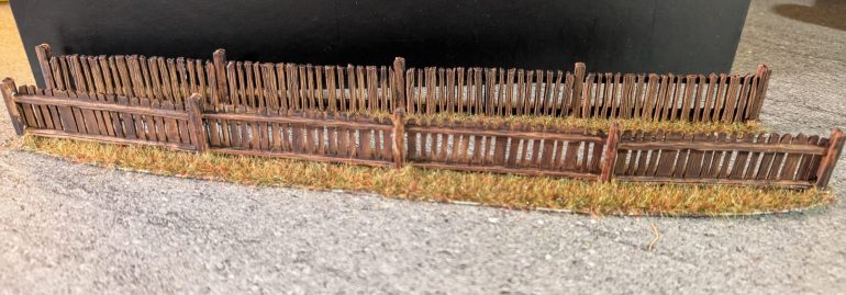 A couple of boring fences