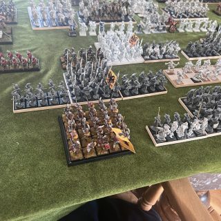 My next two call of the crown entries arrayed with their mates. This will complete the empire.