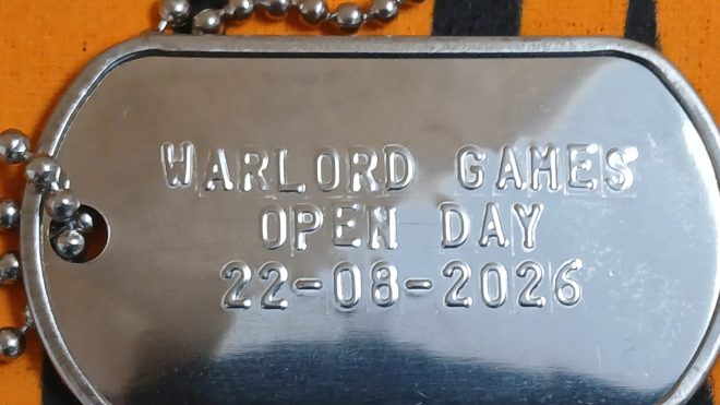 Warlord Games Open Day 2026!