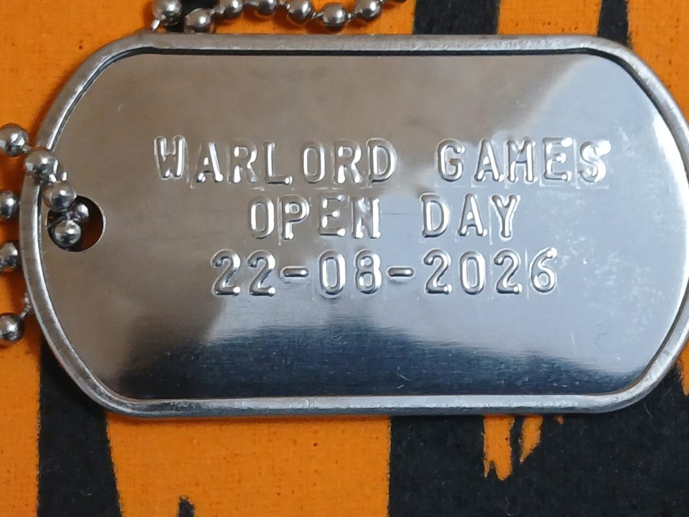 Warlord Games Open Day 2026!