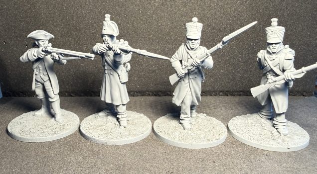 Irregular, Old Guard, Infantryman and Grenadier