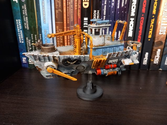 The fishing tug giving off jaws vibes