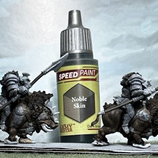 Abyssal Dwarfs: Orc Slave Gore Riders