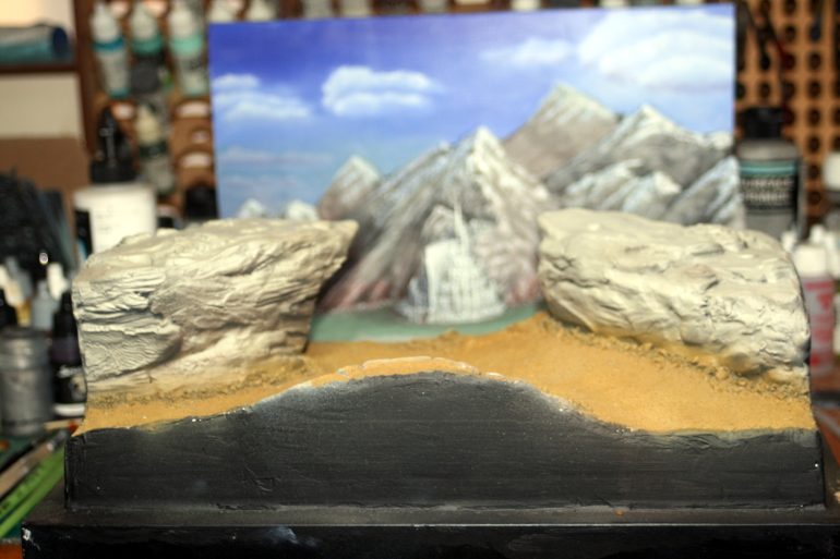 The base colours are in place.