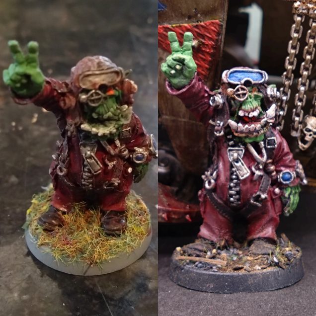 Improved on an old speed painting Salute mini to slot into my force. 