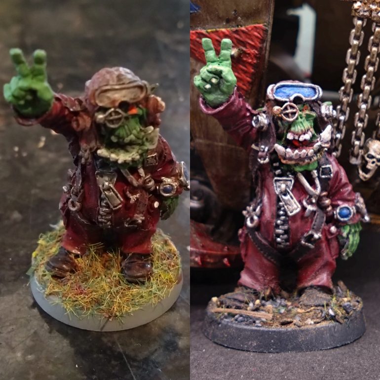 Improved on an old speed painting Salute mini to slot into my force. 
