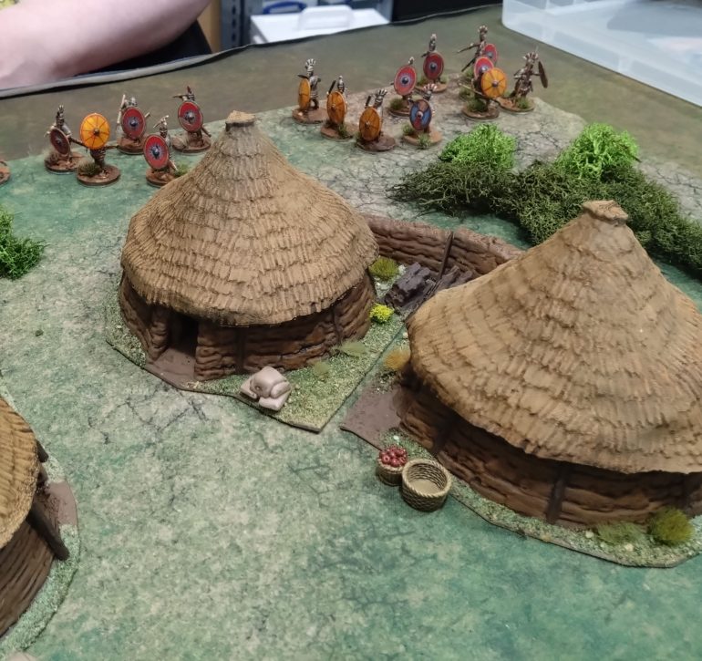 A group of dastardly Romans appear, ready to ransack