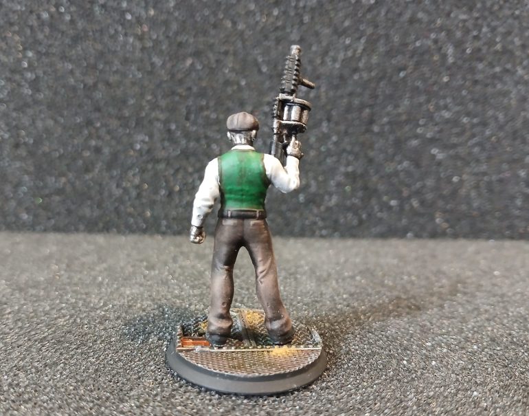 Robot crew member.  PK BL1-ND-R Bot