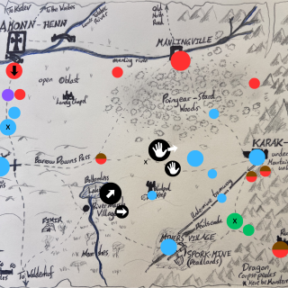 Some snippets from the campaign leading up to the siege.