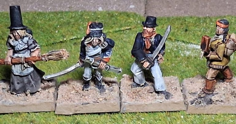 The actual Silver Bayonet Units British