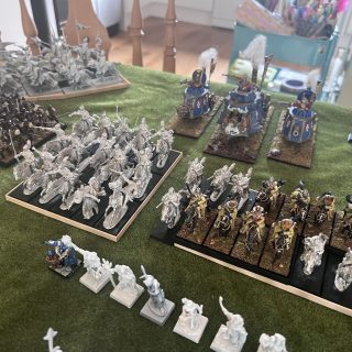 My next two call of the crown entries arrayed with their mates. This will complete the empire.