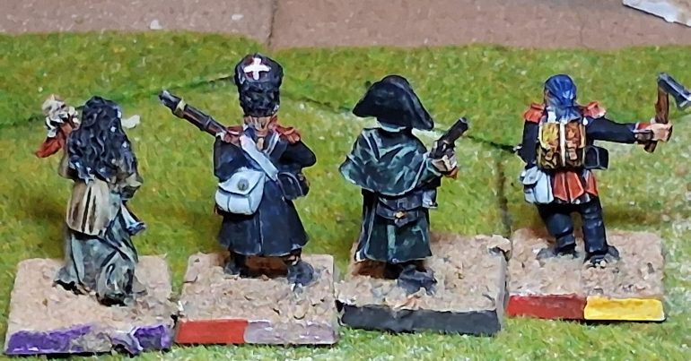 The actual Silver Bayonet Units , Spanish and French
