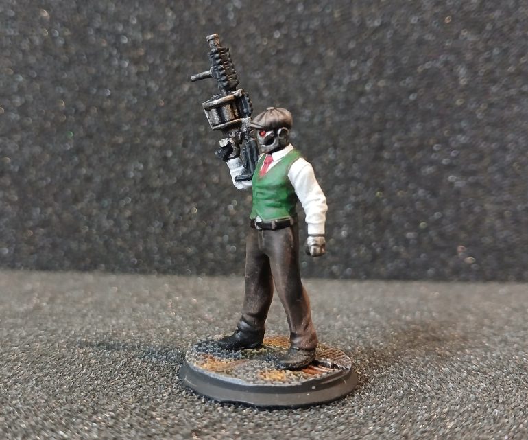 Robot crew member.  PK BL1-ND-R Bot