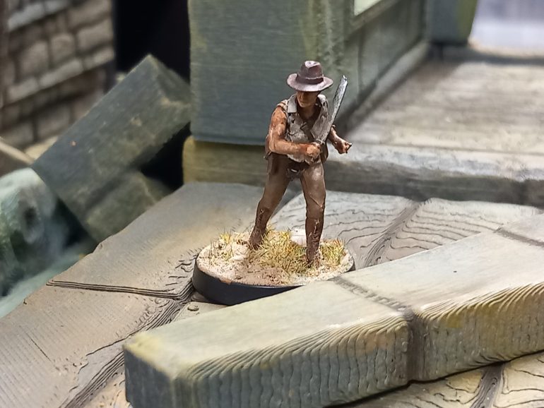 Liliana Jones the archaeologist. We have two sets of goons, Tom,Pick and Harry and Bill, Ben and Mr Flowers