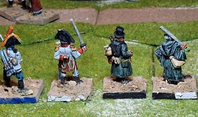 The actual Silver Bayonet Units , Spanish and French