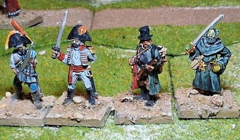 The actual Silver Bayonet Units , Spanish and French