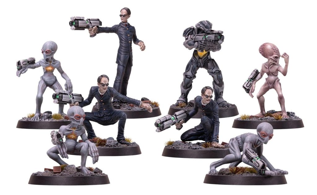 Aliens Set One - XCOM The Miniatures Game