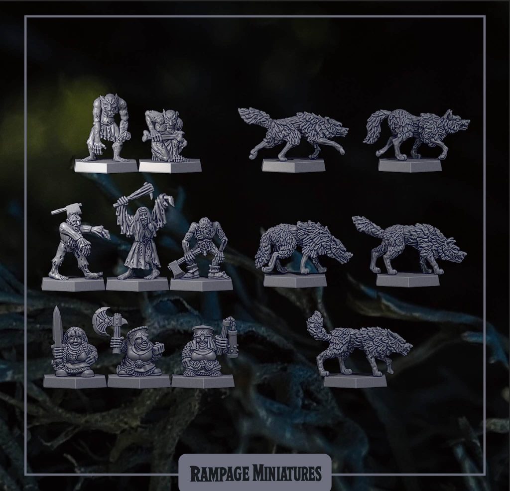 August Collection - Rampage Miniatures