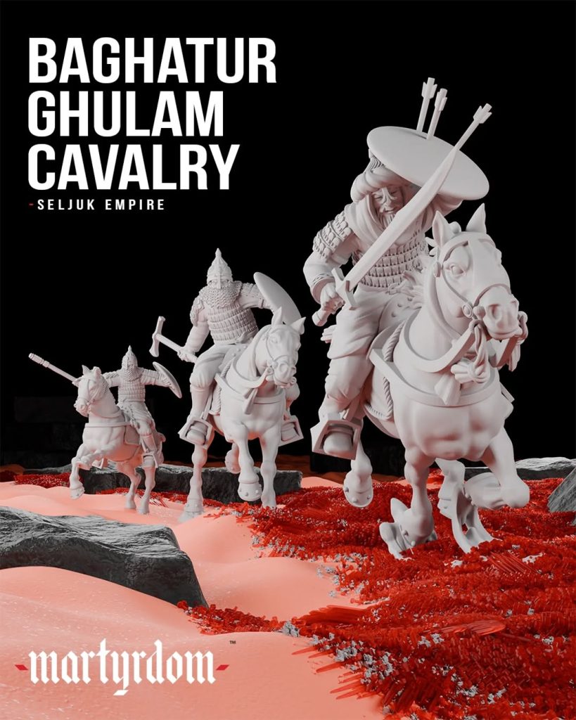 Baghatur Ghulam Cavalry - Martyrdom