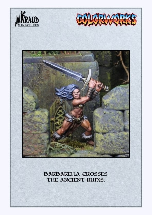 Barbarella Miniature - Alexandre Vallet