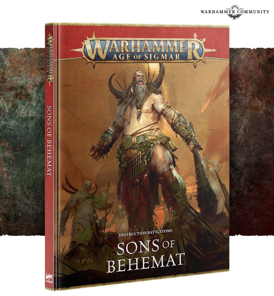 Battletome Sons of Behemat - Warhammer Age of Sigmar