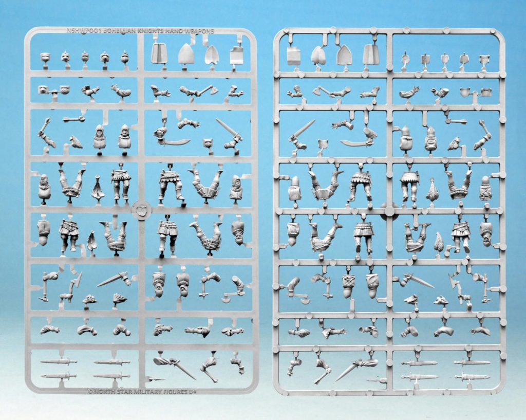 Bohemian Knights Sprue #1 - North Star Military Figures