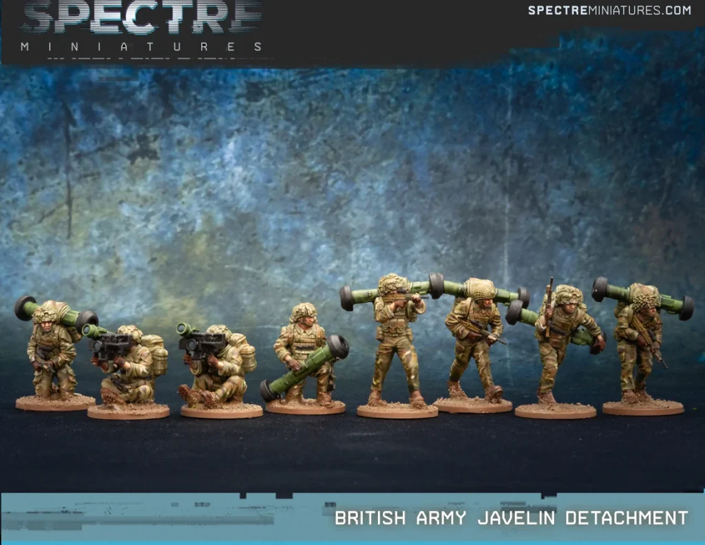 British Army Javelin Detachment - Spectre Miniatures