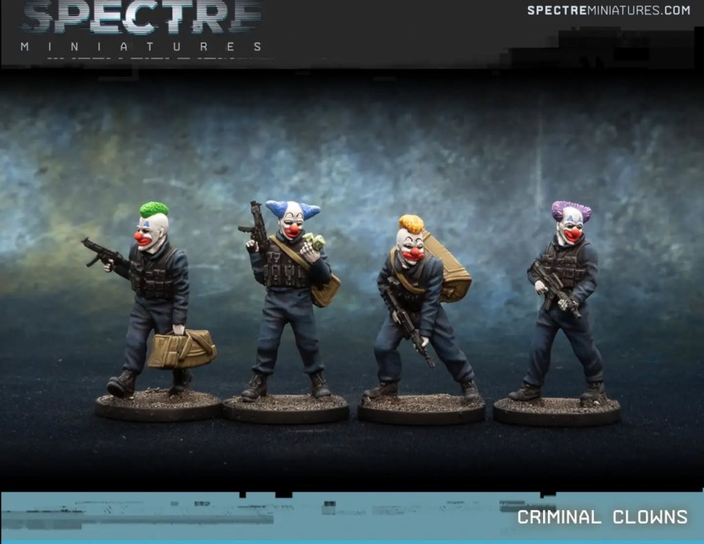 Criminal Clowns - Spectre Miniatures