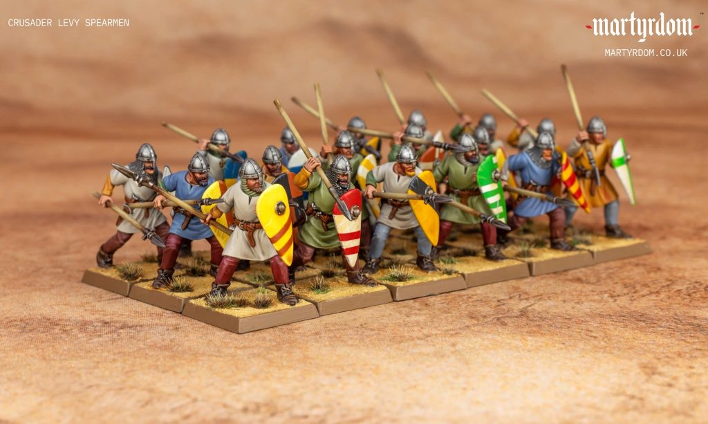 Crusader Levy Spearmen - Martyrdom