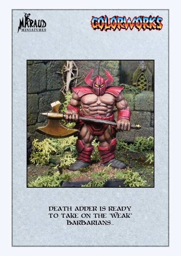 Death Adder Miniature - Alexandre Vallet