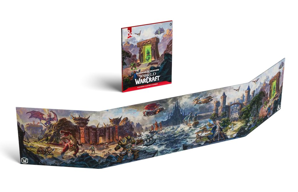 Dungeon Masters Screen - D&D World Of Warcraft