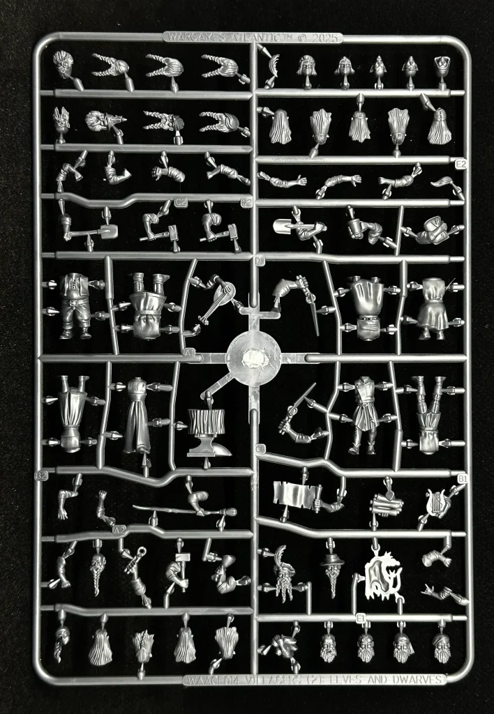 Elves & Dwarves Sprue #2 - Wargames Atlantic