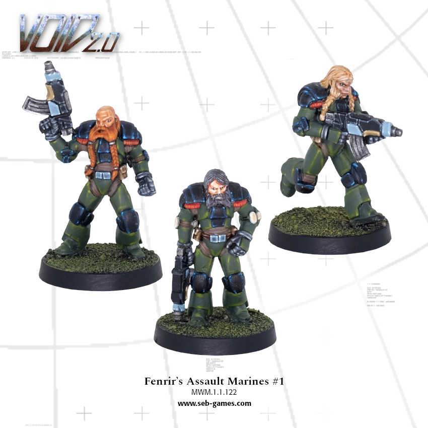 Fenrirs Assault Marines #1 - Seb Games